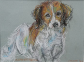 Eyla, pasteltekening, april 2004